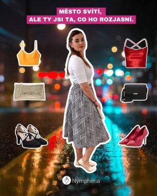🎇 Město svítí, ale ty jsi ta, co ho rozjasní. Ať tě čeká večeře pod hvězdami, drink s kamarádkou nebo tanec do noci –...